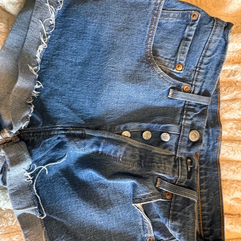 Levi's Classic Blue Jean Shorts